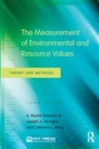 The Measurement of Environmental and Resource Values