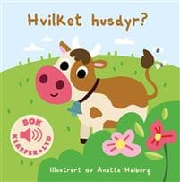 Hvilket husdyr?; Bok med klaffer og lyd