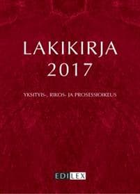 Lakikirja 2017