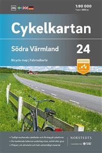 Cykelkartan Blad 24 Södra Värmland : Skala 1:90 000