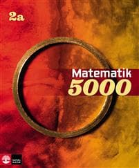 Matematik 5000 Kurs 2a Röd & Gul Lärobok