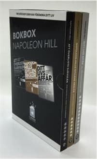 Napoleon Hill - Tre böcker som kan förändra ditt liv Samlarbox