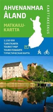 Ahvenanmaa matkailukartta, 1:150 000