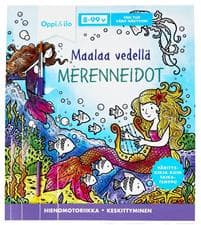 Maalaa vedellä Merenneidot - puuhakirja 8-99 v