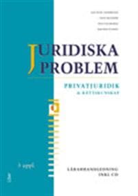 Juridiska problem Lärarhandledning med cd