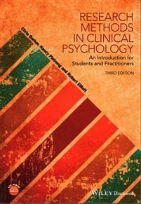 Research Methods in Clinical Psychology