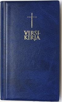 Virsikirja (kirkkovirsikirja, sininen, taipuisakantinen)