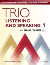 Trio Listening and Speaking: Level 1: Student Book Pack with Online Practice