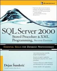 SQL Server 2000 Stored Procedure & XML Programming, Second Edition