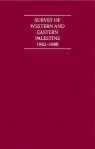 Survey of Western Palestine 1882-1888 13 Volume Hardback Set Including Paperback Introduction, Boxed Maps and Printed Plates