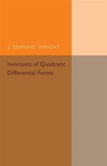 Invariants of Quadratic Differential Forms