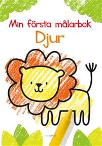 Min första målarbok : Djur