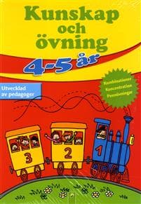 Pyssla, lära och öva 4-5 år Kombinera Fokusera Öva pennföring