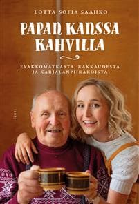 Papan kanssa kahvilla