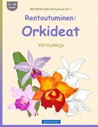 BROCKHAUSEN Värityskirja Vol. 1 - Rentoutuminen: Orkideat: Värityskirja