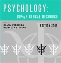 Psychology: IUPsyS Global Resource (Edition 2009)