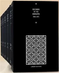 Records of the Emirates 1966-1971 6 Volume Hardback Set