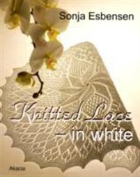 Knitted lace - in white