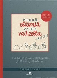 Piirrä eläimiä vaihe vaiheelta