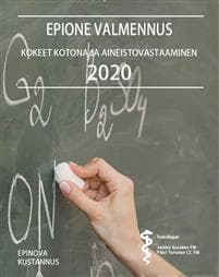 Epione kokeet kotona ja aineistovastaaminen 2020