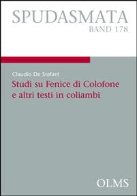 Studi su Fenice di Colofone e altri testi in coliambi