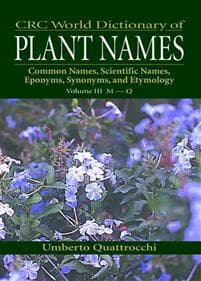 CRC World Dictionary of Plant Nmaes
