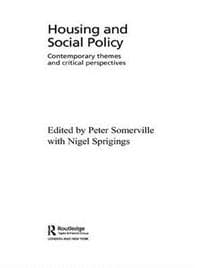 Housing and Social Policy