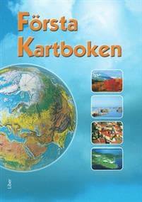 Första kartboken - Med utvikskarta över Sverige.