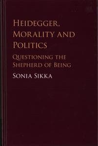Heidegger, Morality and Politics