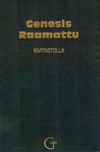 Genesis Raamattu Kartastolla (musta, nahkakantinen)