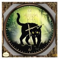Warrior Cats - Wanduhr mit Katzenlauten