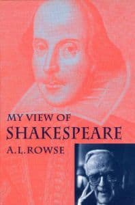 My View of Shakespeare