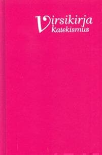 Virsikirja & Katekismus (Nahkajälj. fuksia, 11x16 cm, soinnutettu)