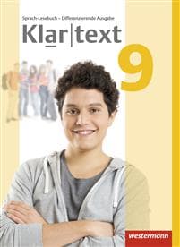 Klartext 9. Schulbuch. Differenzierende allgemeine Ausgabe 2014
