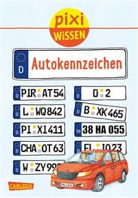 Pixi Wissen 102: VE 5 Autokennzeichen