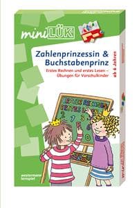 miniLÜK-Set. Zahlenprinzessin & Buchstabenprinz