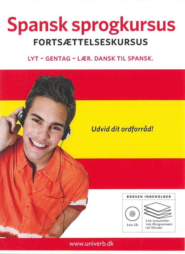 Spansk sprogkursus, Fortsættelsekursus