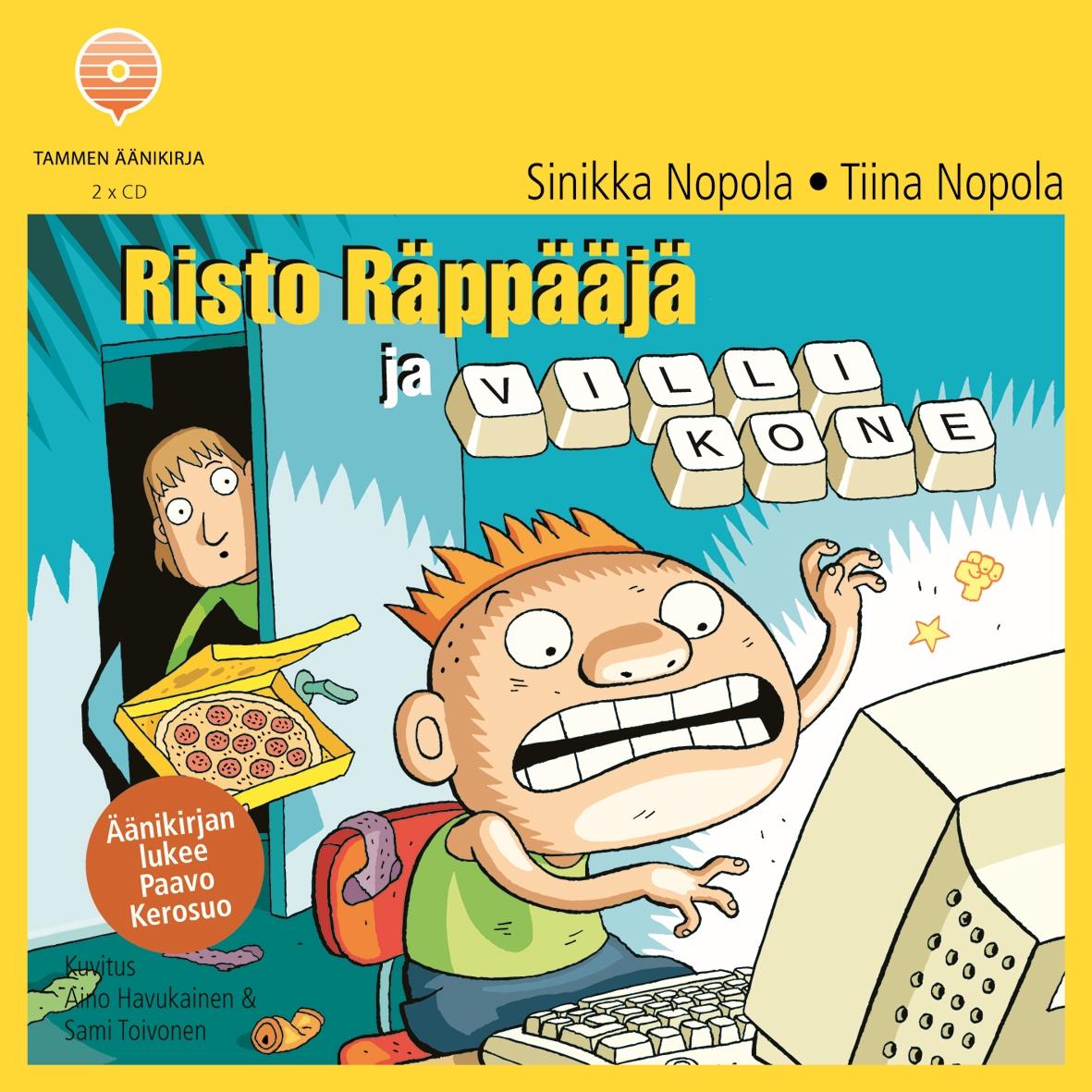 Risto Räppääjä ja villi kone (2 cd)