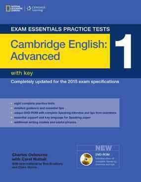 Exam Essentials Practice Tests Cambridge English Advanced 1 with DVDROM Eunice Yeates, Tom