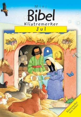 Jul; klistremerkebok med fortellinger fra Bibelen