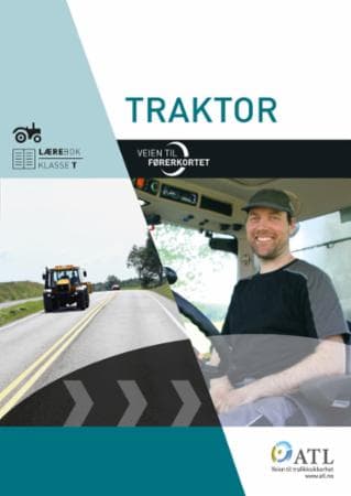 Veien til førerkortet; traktor; lærebok klasse Traktor