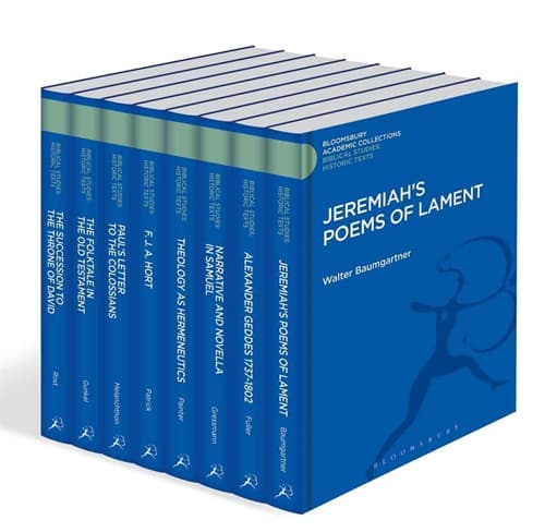 Biblical Studies: Historic Texts - Bloomsbury Academic Collections