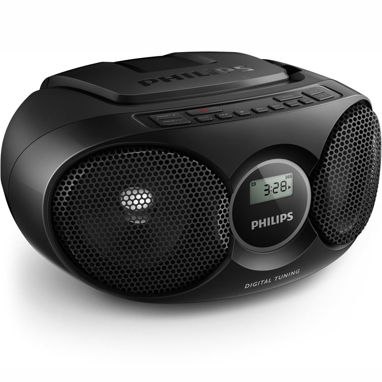 Philips Boombox CD/Radio/USB Black