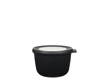 Skål m/låg Cirqula 500 black