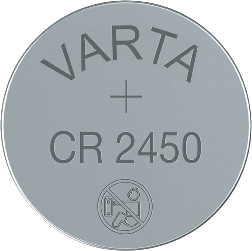 Lithium Knapcelle Batteri Cr2450 3 V 1-Bobler