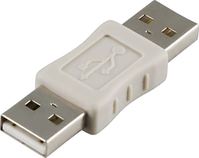 DELTACO kønsbytter USB A-A han