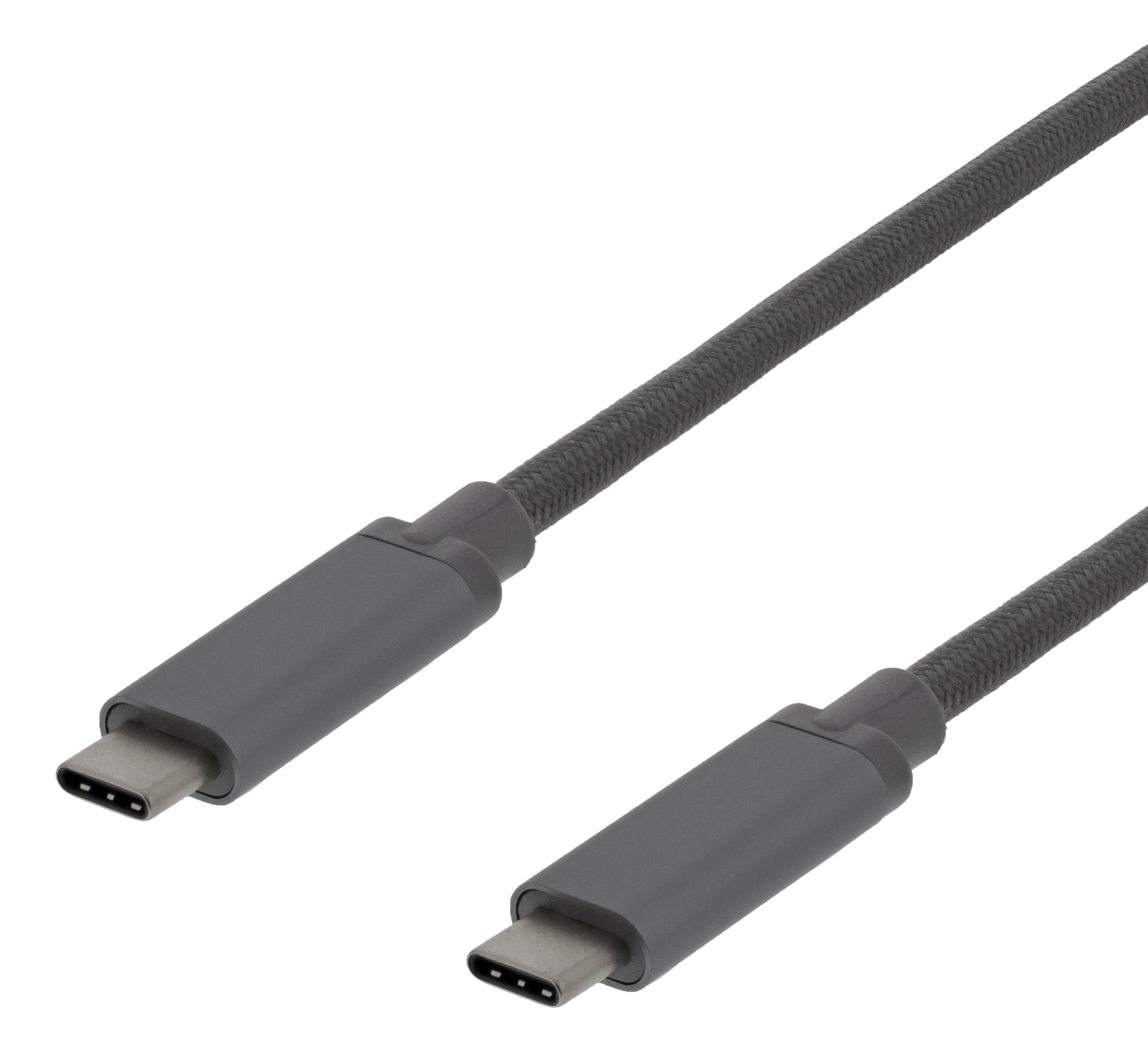 USB3.1 TYPE C TO C GEN2 3A 1,5m SPACE GREY PP BAG