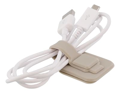 WRAP-IT, cable sorting with adhesive labels, gray