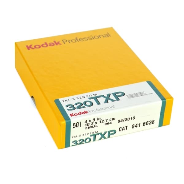 KODAK Tri-X Pan TXP 4x5 50