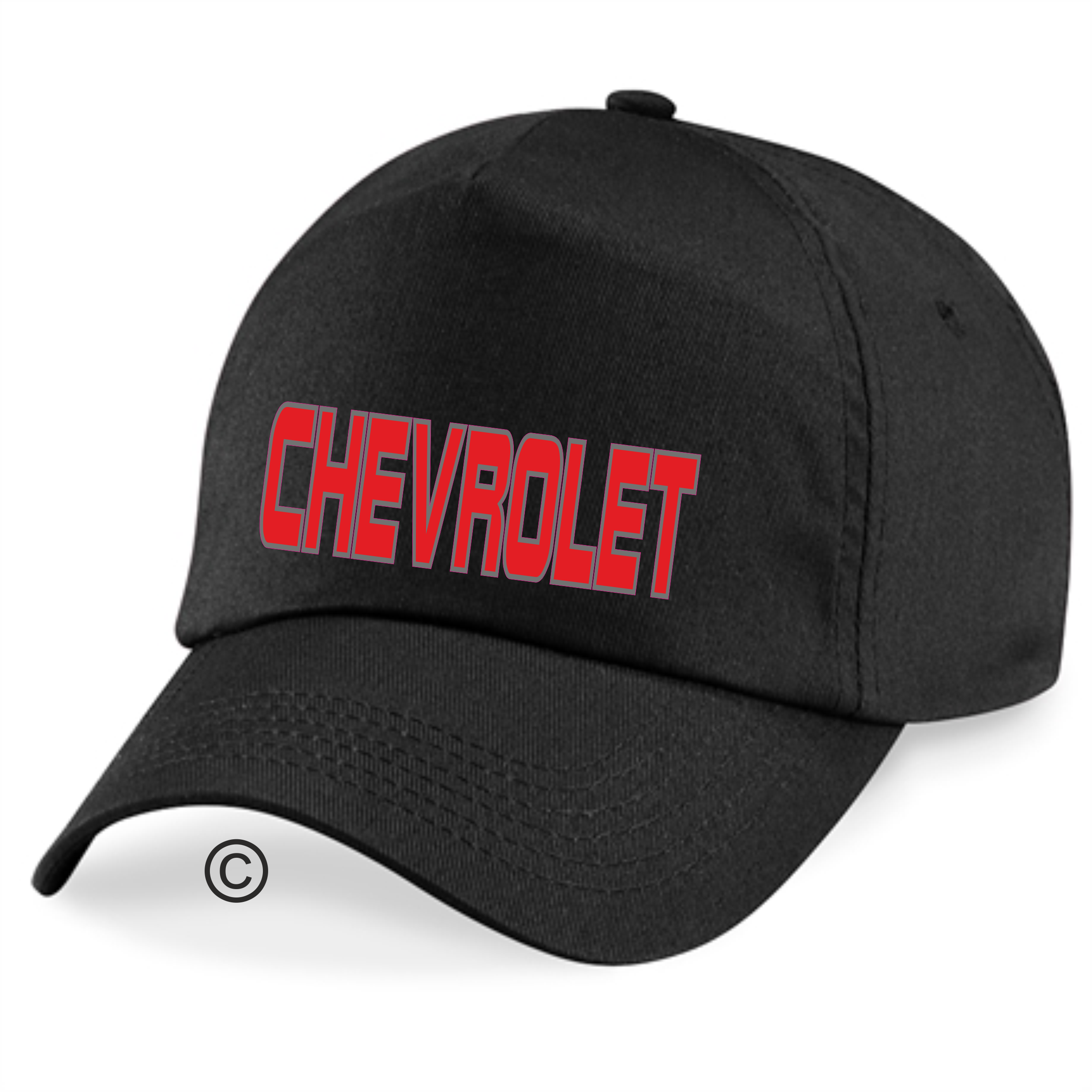 Keps svart Chevrolet
